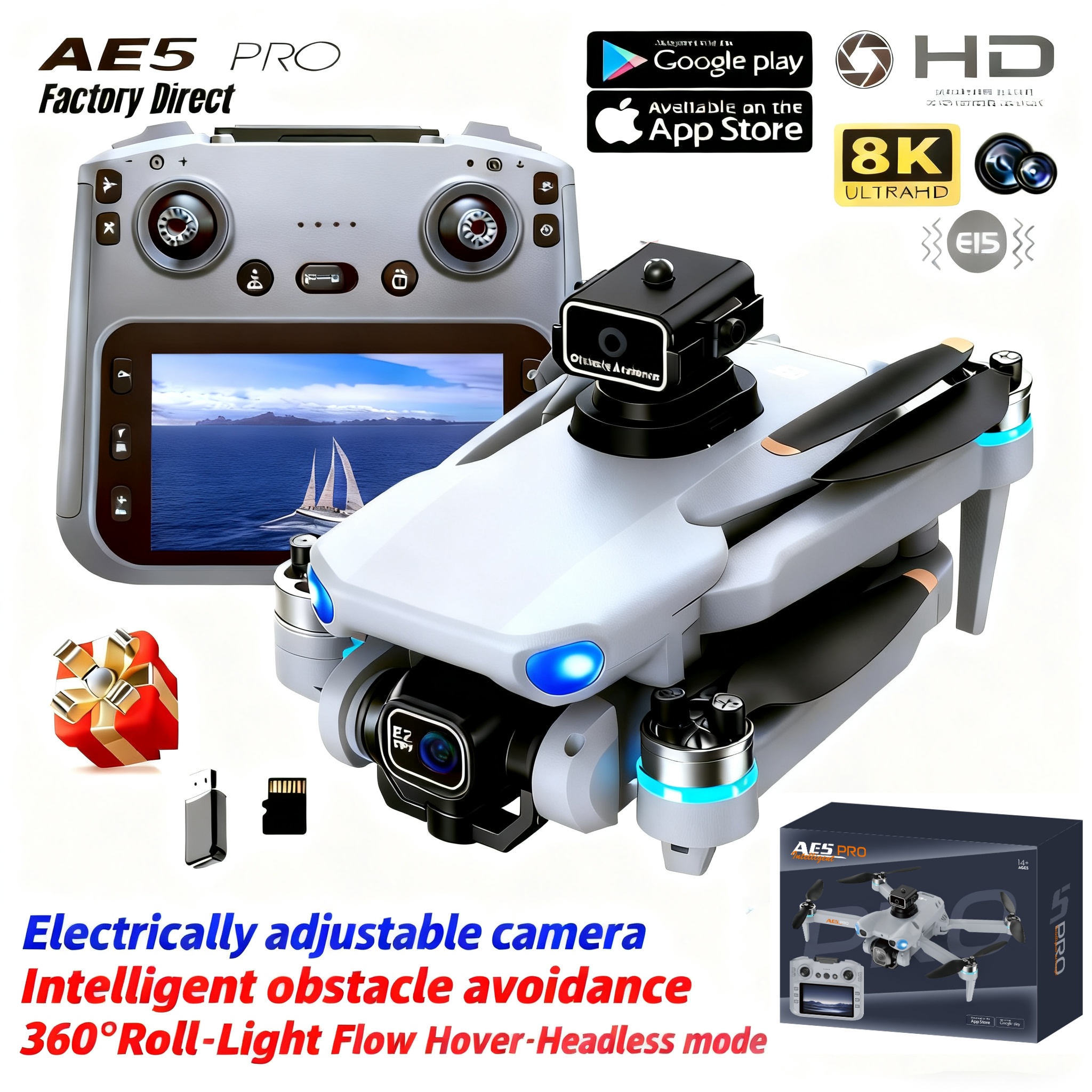 2026 New AE5 Pro Drone 8K HD 4 - Drone Photogrammetry incelemesi ve fiyatı