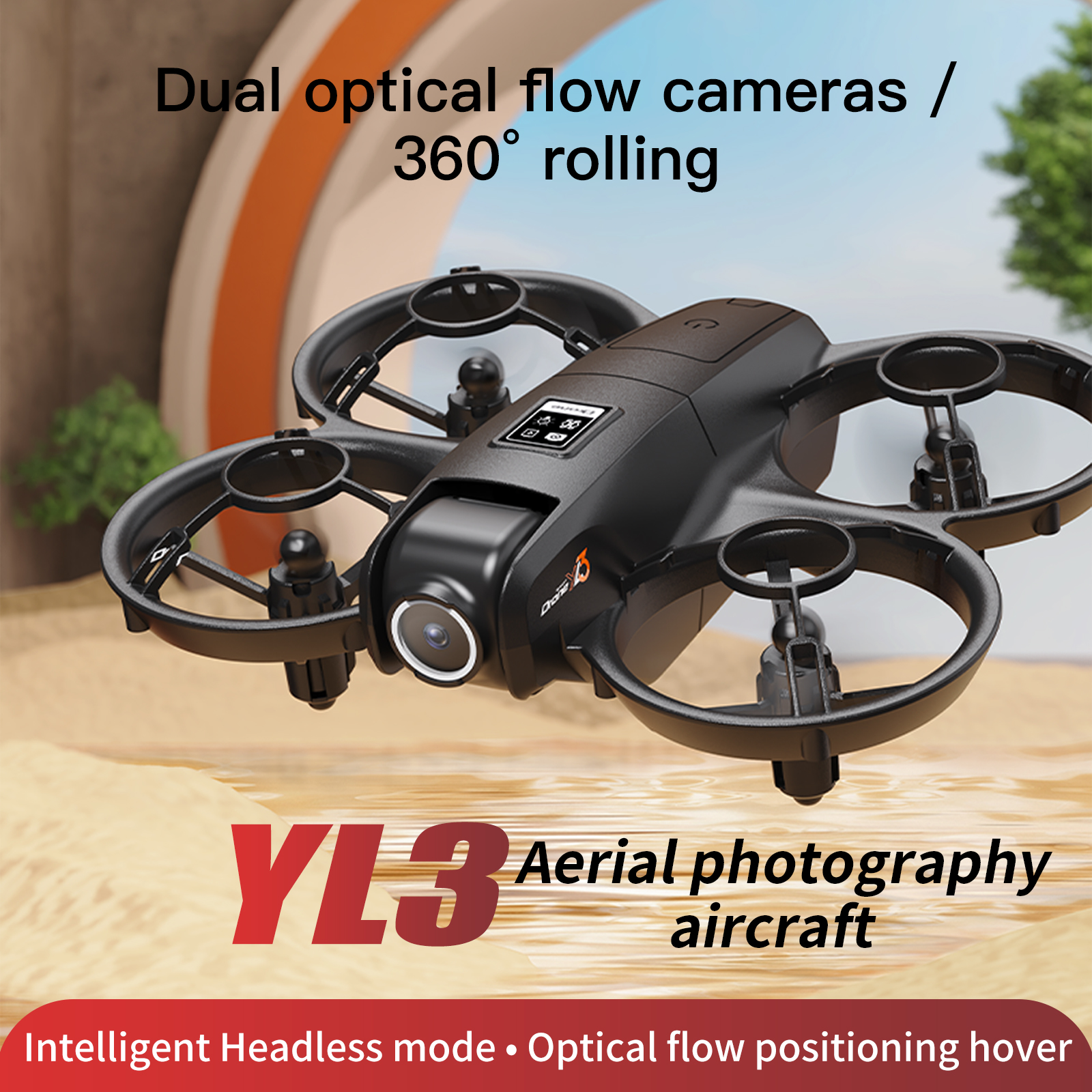 YL3 Remote-Controlled Drone wi - Drone Cinematic incelemesi ve fiyatı