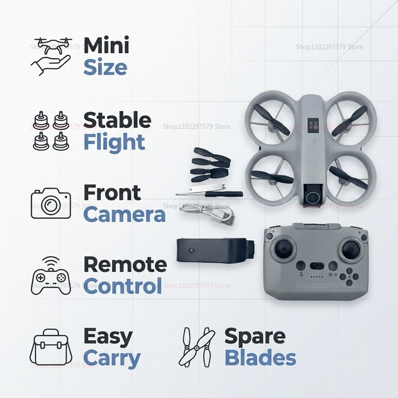 Mini Drone with 8K HD Camera F - Drone Lidar incelemesi ve fiyatı
