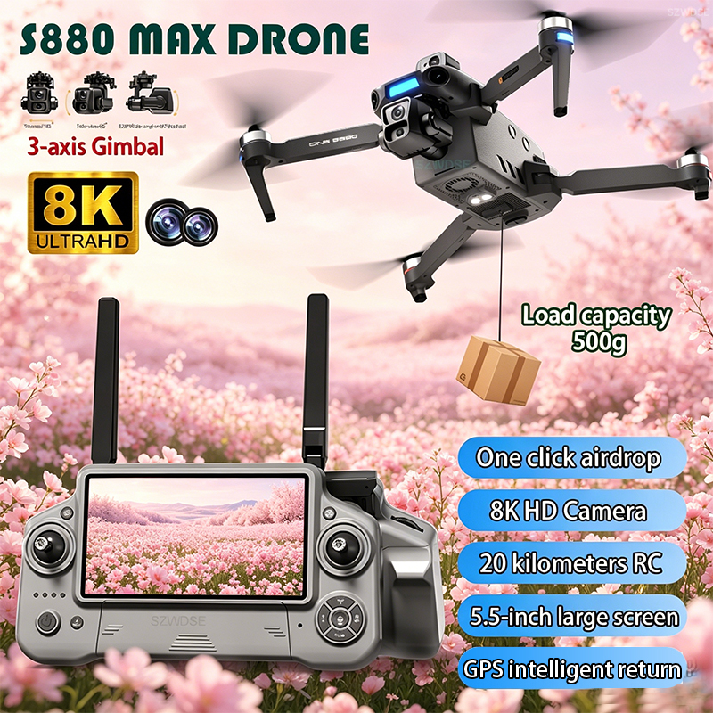2026 New 8K Dual Camera Drone  - Drone Cinematic incelemesi ve fiyatı