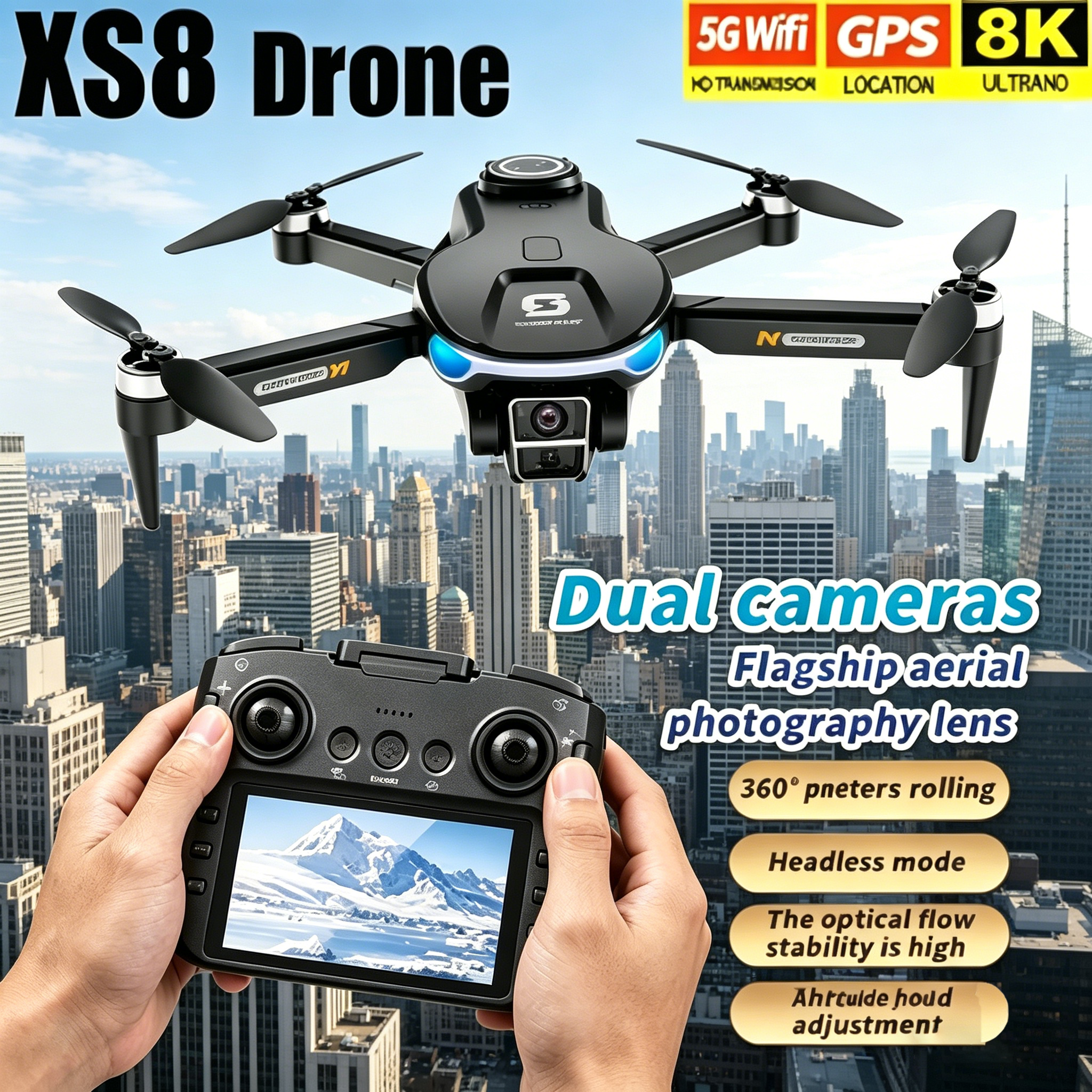 HD 8K Professional GPS Drone w - Drone Photogrammetry incelemesi ve fiyatı