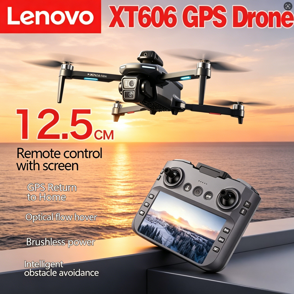 Lenovo XT606 MAX GPS Drone 4k  - Drone Multispectral incelemesi ve fiyatı