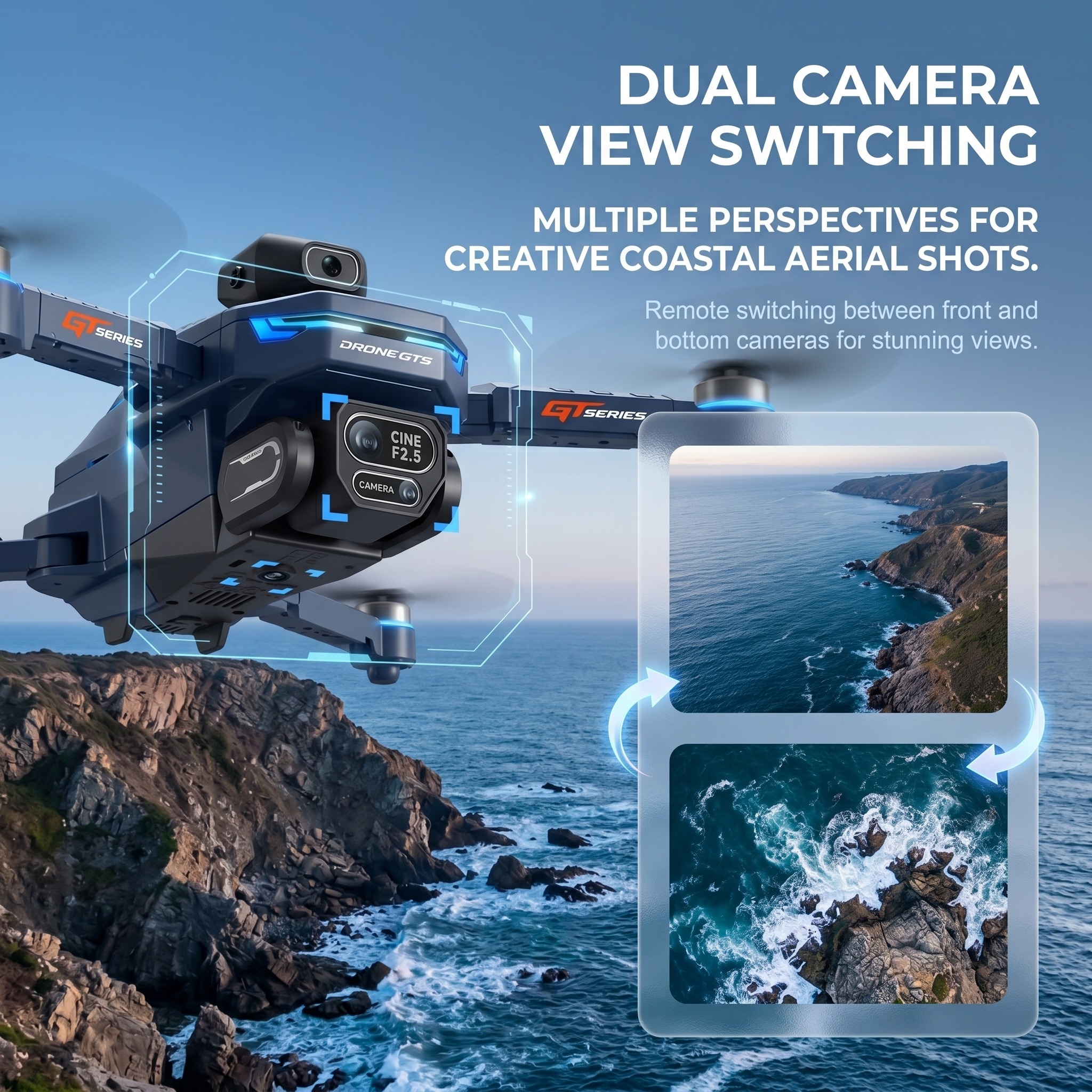 New Drone GT8 8K Professional  - Drone Photogrammetry incelemesi ve fiyatı